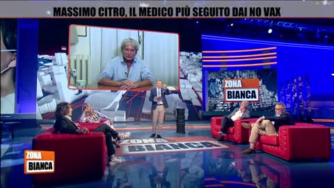 Dott. Citro alla trasmissione Zona Bianca