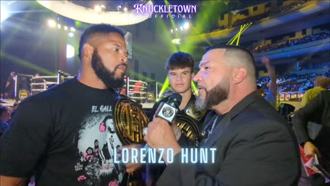 Lorenzo "The Juggernaut" Hunt Talks Return to bare knuckle and Future Fights at BKFC 62