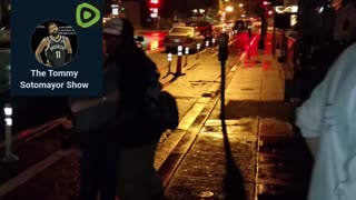 Tommy Sotomayor talked to (White WOMAN) in DC