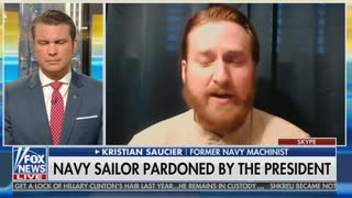 Pardoned Sailor: Obama Used Me as a Scapegoat to Take the Heat off Hillary Clinton