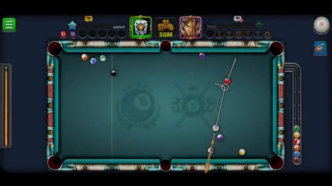 8 ball pool Epic Game 😯 TrickShot Watch and learn