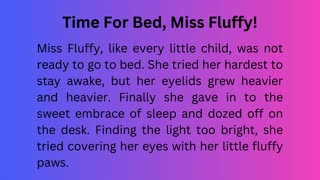Fluffy's Bedtime