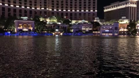 Water Show at the Bellagio in Vegas