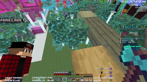 Minecraft Live Stream Public Smp Java+Bedrock 24/7 Join.SMP With Icky Yt