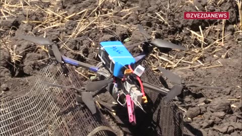 The paratroopers threw a drone across the Dnieper and destroyed the command post.