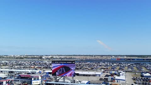 Daytona 500 2022- Thunderbird Start Your Engines Flyover!