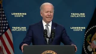 Biden: "I'm taking inflation very seriously and it's my top domestic priority"
