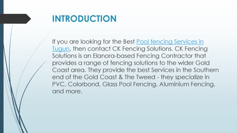Best Pool fencing Services in Tugun