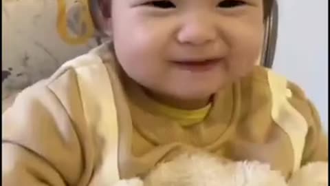 Cute baby laughters