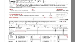 How to Fill Out Form 1040 for 2021. Step-by-Step Instructions