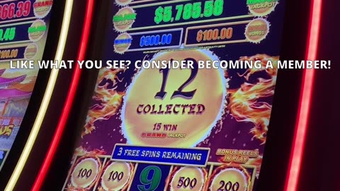 ASTOUNDINGEST FIREBALLS!!! #slots #casino #slotmachine #slotwin #jackpot #bonusfeature #casinogame