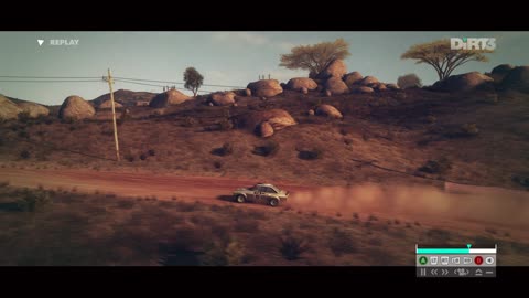 Dirt 3 - Alpine Stars Trophy Rally - Safari Historic Cup 2nd Stage
