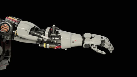 Bionic Arm showing its functionality