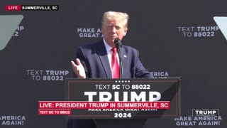 POTUS Donald J. Trump in Summerville, SC