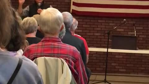 Gubernatorial candidate Tim Michels in Fond du Lac, Wi 10/19/22