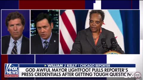 Lori Lightfoot cancels William J Kelly media credentials.