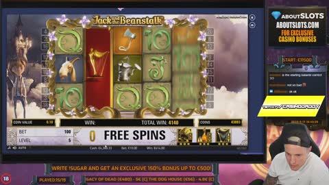 Streamer Insane Win x5400 on Genie Jackpots Megaways - Top 5 Best wins of the we