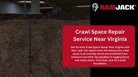 Get the Crawl Space Repair Service Near Virginia
