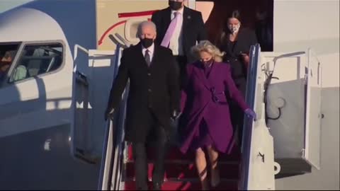 Joe Biden “Arrives ”at Washington For Ceremony