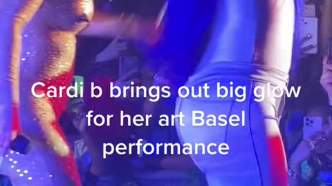 Cardi B Brings Out Glorilla For Art Basel Performance - Black Willy Wonka Legend Already Made