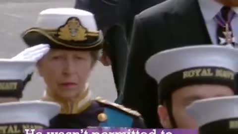 Here's Why Harry Didn't Salute During the Procession