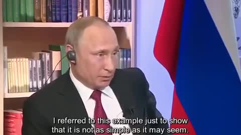 (2017) Putin says US politicians are essentially elected puppets.