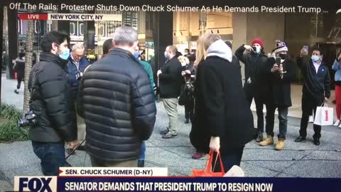 Senator Chuck Schumer press conference. Watch this Patriot’s SmackDown!!!