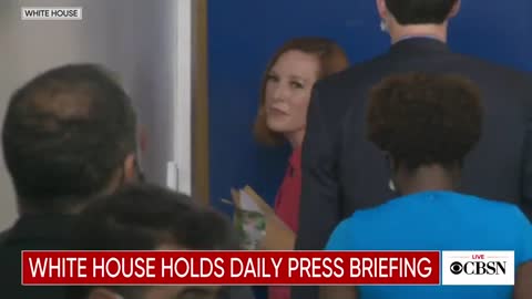RUDE Psaki Runs Away From Reporter's Question After Giving Snarky Comment