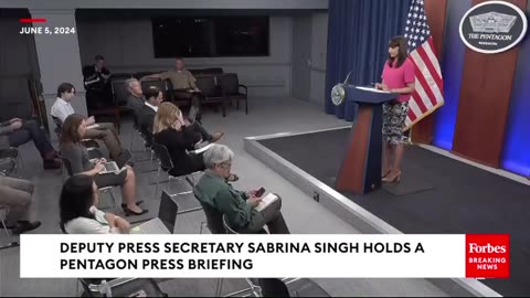 Reporters Grill Pentagon's Sabrina Singh Over Ukraine Using US Weapons To Strike Inside Russia