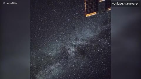 Astronauta da NASA faz time-lapse extraordinário da Via Láctea