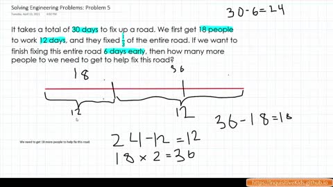 Solving An Engineering Word Problem Walkthrough Problem 4