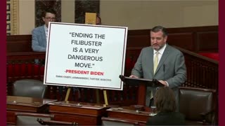 Ted Cruz nukes Dems' filibuster hypocrisy using their own words against them