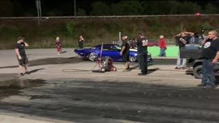 Chevrolet Camaro ProMod Drag Racing Burnout (1)