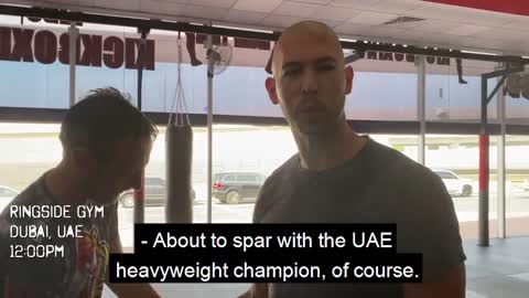 World Champion VS UAE Champion - Kickboxing | TATE CONFIDENTIAL Ep. 13