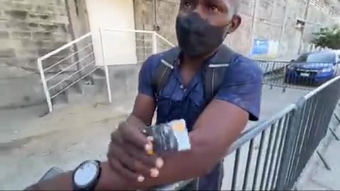 KALERGI PLAN: Images of a Haitian bound for the U.S. in Tapachula, Mexico, complaining that the U.N. failed to make the payment to him and now his U.N. debit card is empty. The United Nations is behind the implementation of this plan and needs to be held