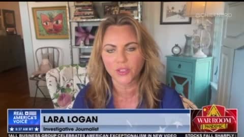 Lara Logan Shreds Biden's Intentional & Wonton Destruction Of A Nation, Aiding Criminal Orgs