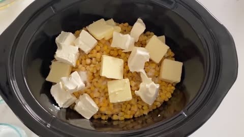 Slow cooker creamed corn