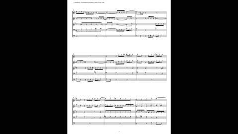 J.S. Bach - Well-Tempered Clavier: Part 2 - Fugue 16 (Double Reed Quintet)