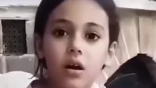 criança Palestina pede PAZ