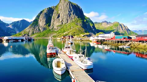 Lofoten Islands Norway in Mesmerizing Nature 8K HDR _ Ultra HD Nature Video