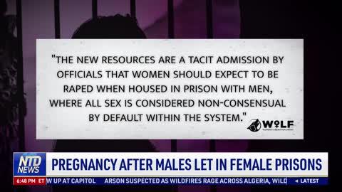 Pregnancy After Males Let in Female Prisons