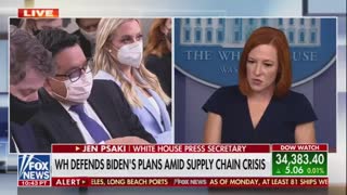 Reporter asks Psaki if the administration can guarantee that holiday packages will arrive on time