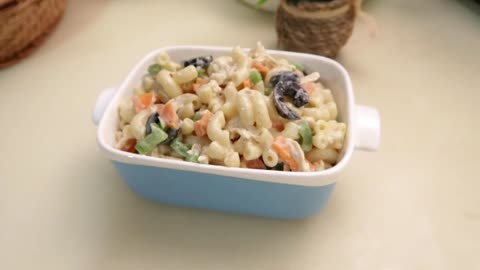 How to make delicious Chicken Macaroni Salad : )