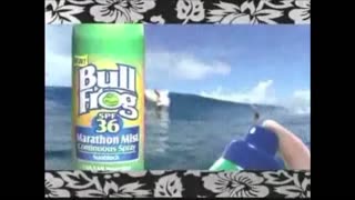 Bull Frog Suntan Lotion Commercial