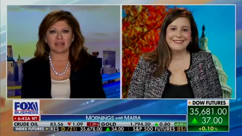 Elise Stefanik joins Maria Bartiromo on Fox Business to discuss the disastrous Biden agenda. 10.27.21.