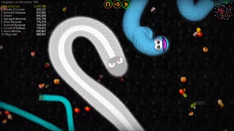 (WATCH THIS!) Worms Zone 7.6million + Best Scores.