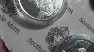 My first silver purchase from scottsdalemint.com
