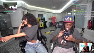 Kai Cenat Tries to Rizz Up TYLA reaction