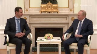 Vladimir Putin met with the Syrian President Bashar al-Assad