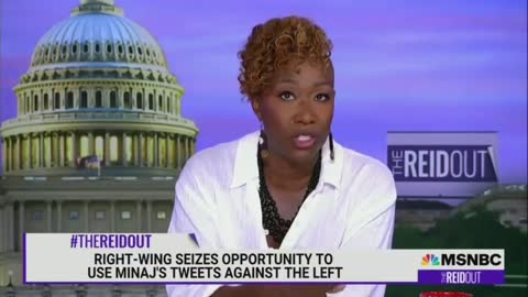 Joy Reid claims that “right-wing bomb throwers” are using Nicki Minaj’s tweet
